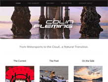 Tablet Screenshot of colinfleming.com